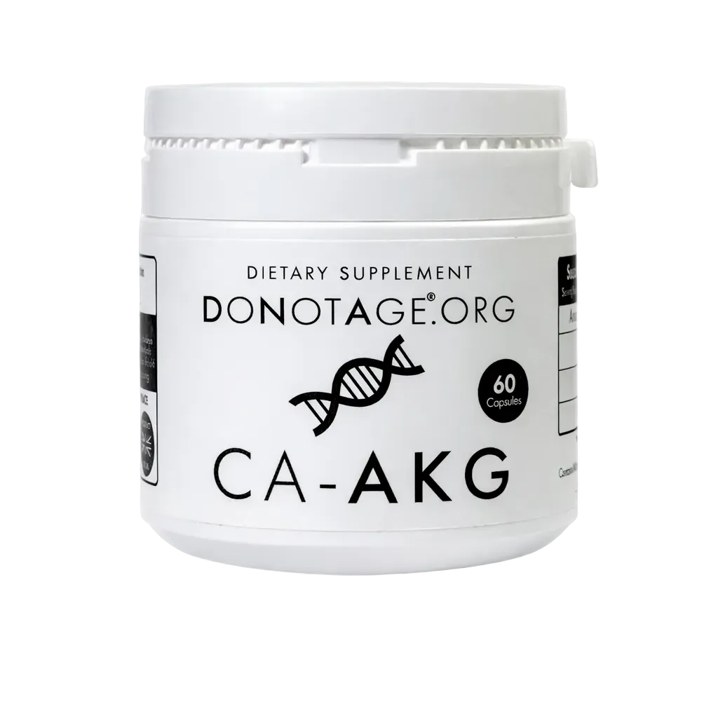 Do Not Age Ca-AKG 60 Capsule – Calciu Alfa-Cetoglutarat Longevitate