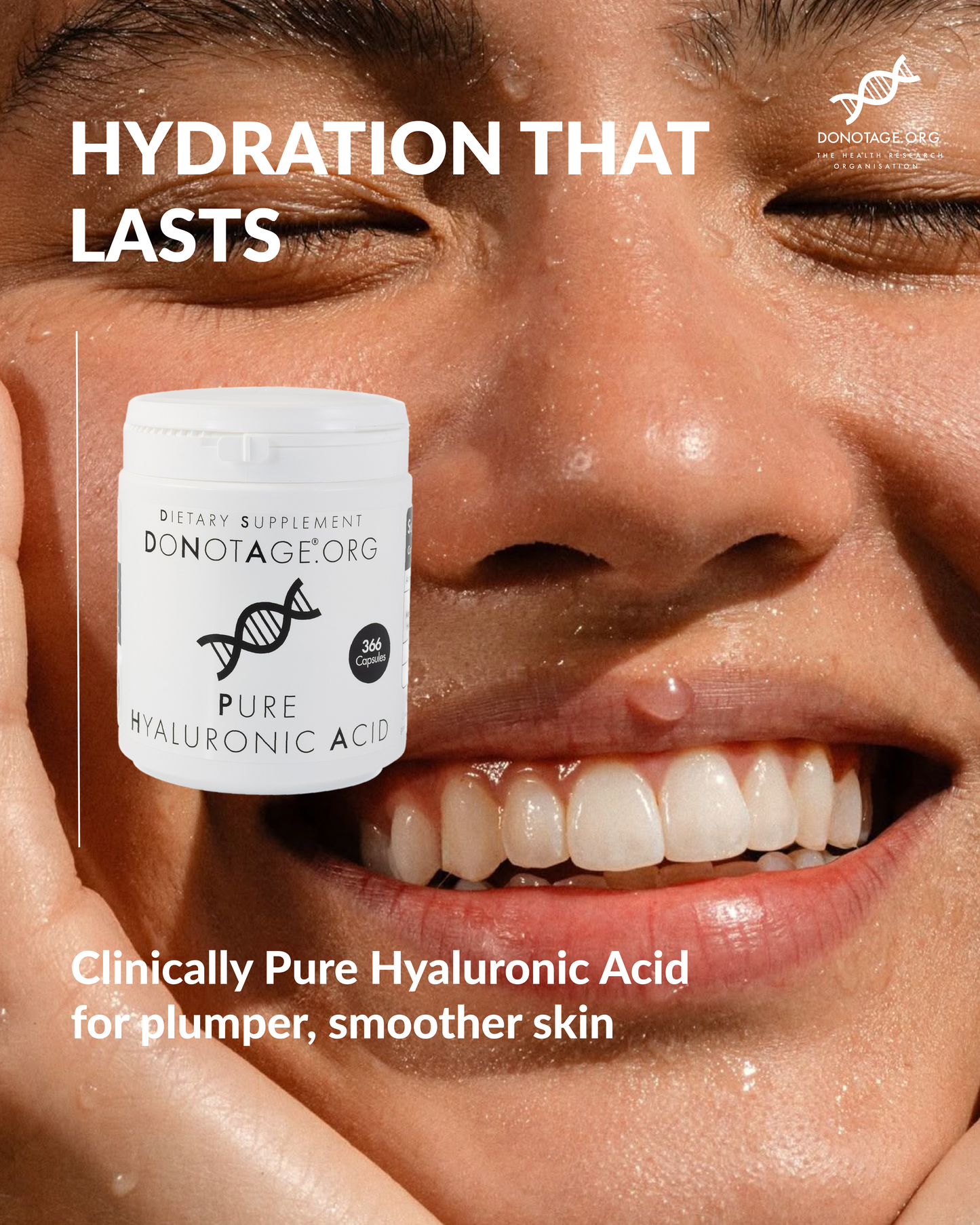 Do Not Age Acid Hialuronic 200mg 60 Capsule – Hidratare Piele Articulatii