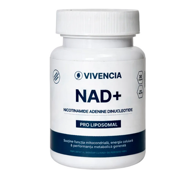 Vivencia NAD+ Pro Liposomal 500mg 30 Capsule – Booster NAD Energie