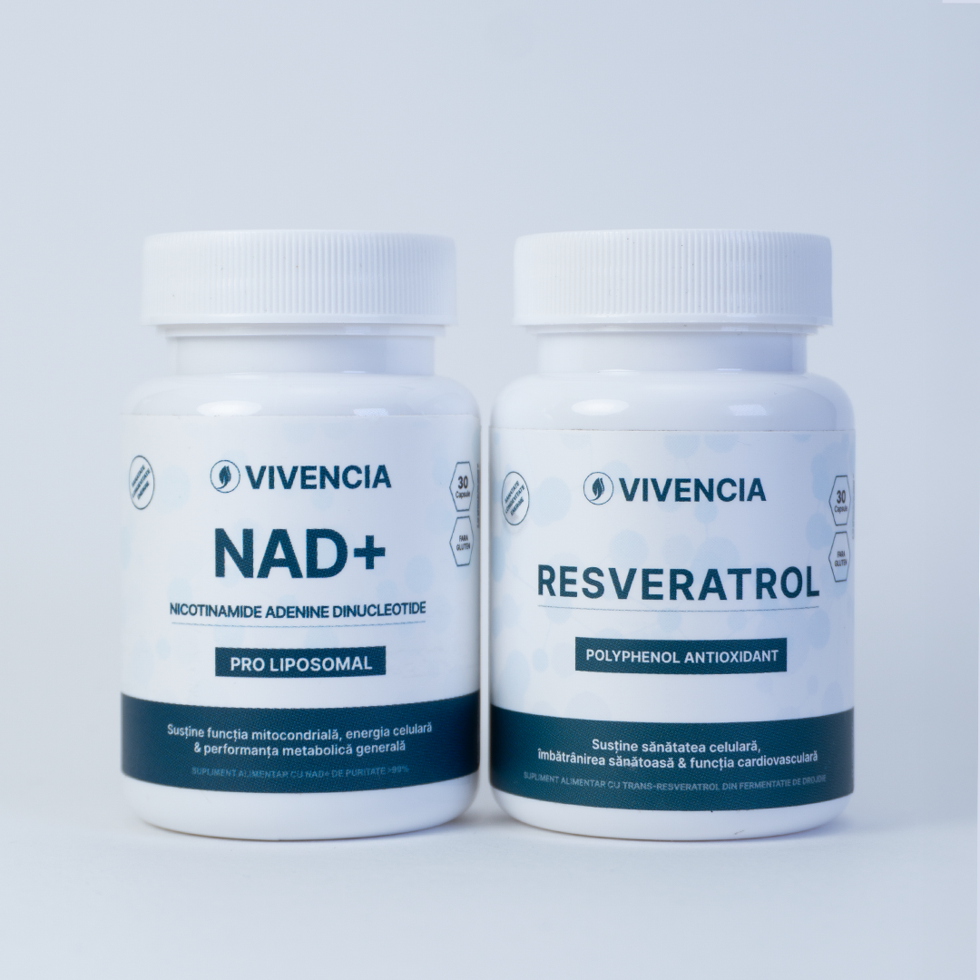 Pachet Resveratrol + NAD+