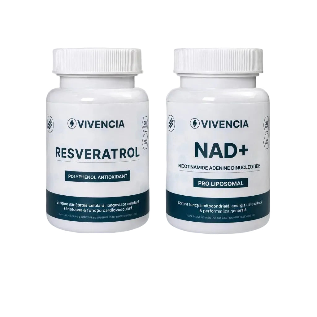 Vivencia Pachet Resveratrol + NAD+ | 30 Capsule