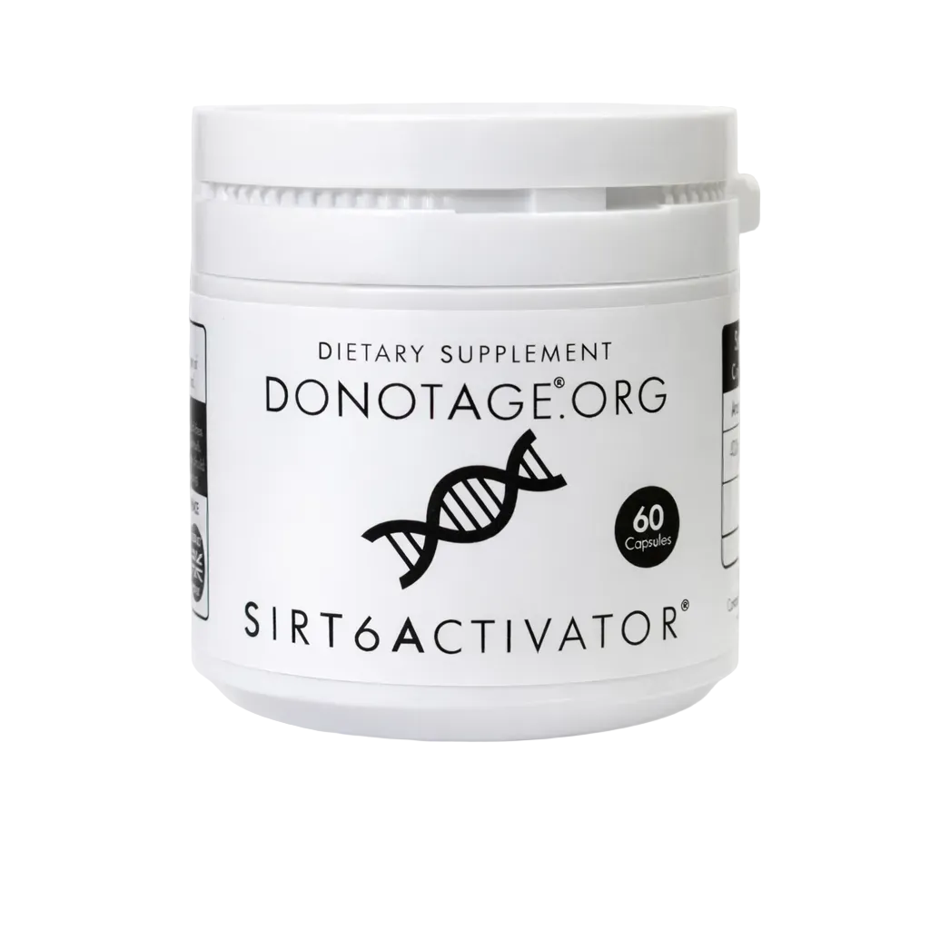 Do Not Age SIRT6 Activator 60 Capsule – Supliment Longevitate Celulară