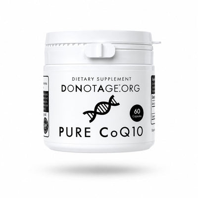 Do Not Age Pure CoQ10 60 Capsule – Energie Mitocondrială și Antioxidant