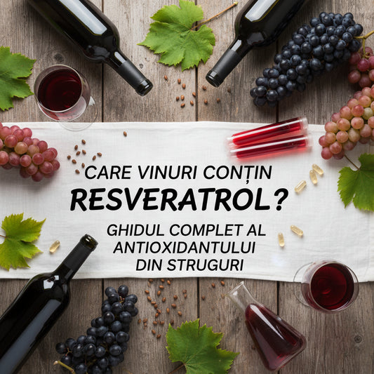 Care Vinuri Conțin Resveratrol? Ghidul Complet al Antioxidantului din Struguri