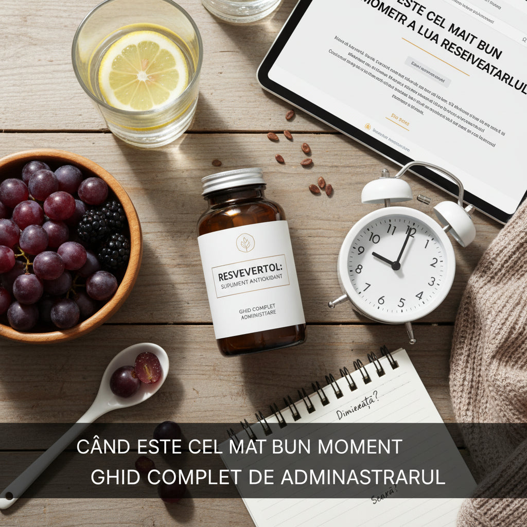 Când Este Cel Mai Bun Moment Pentru a Lua Resveratrolul: Ghidul Complet de Administrare