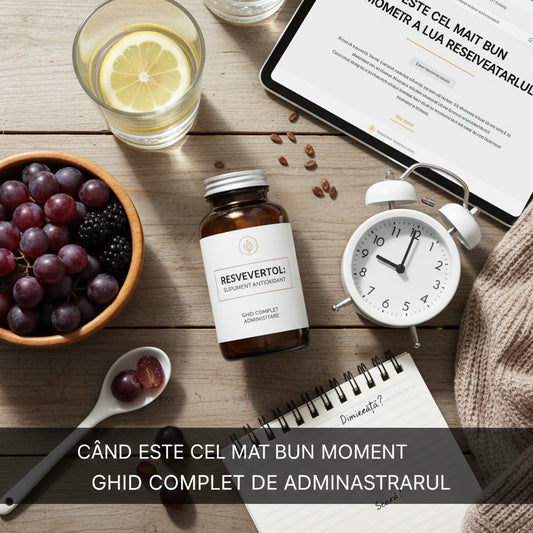 Când Este Cel Mai Bun Moment Pentru a Lua Resveratrolul: Ghidul Complet de Administrare
