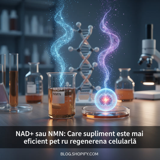 NAD+ sau NMN: Care supliment este mai eficient pentru regenerarea celulară?