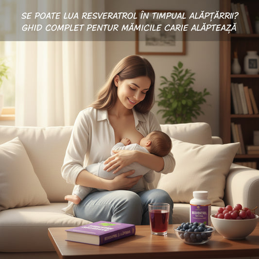 Se poate lua resveratrol în timpul alăptării? Ghid complet pentru mămicile care alăptează