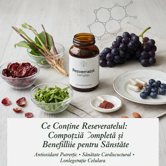 Ce Conține Resveratrolul: Compoziția Completă și Beneficiile pentru Sănătate