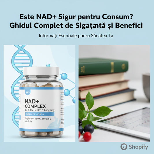 Este NAD+ Sigur pentru Consum? Ghidul Complet de Siguranță și Beneficii