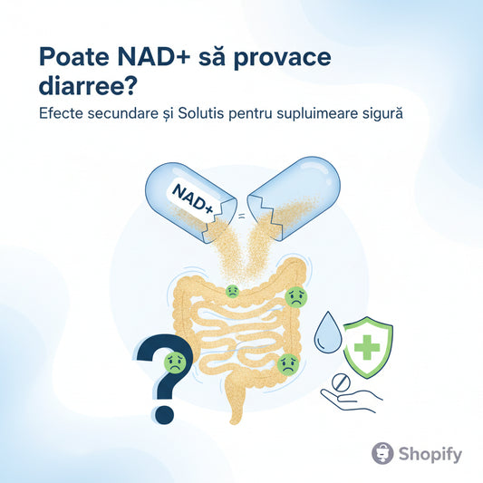 Poate NAD+ să provoace diaree? Efecte secundare și soluții pentru suplimentare sigură