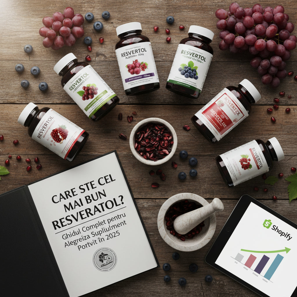 Care Este Cel Mai Bun Resveratrol? Ghidul Complet pentru Alegerea Suplimentului Potrivit în 2025