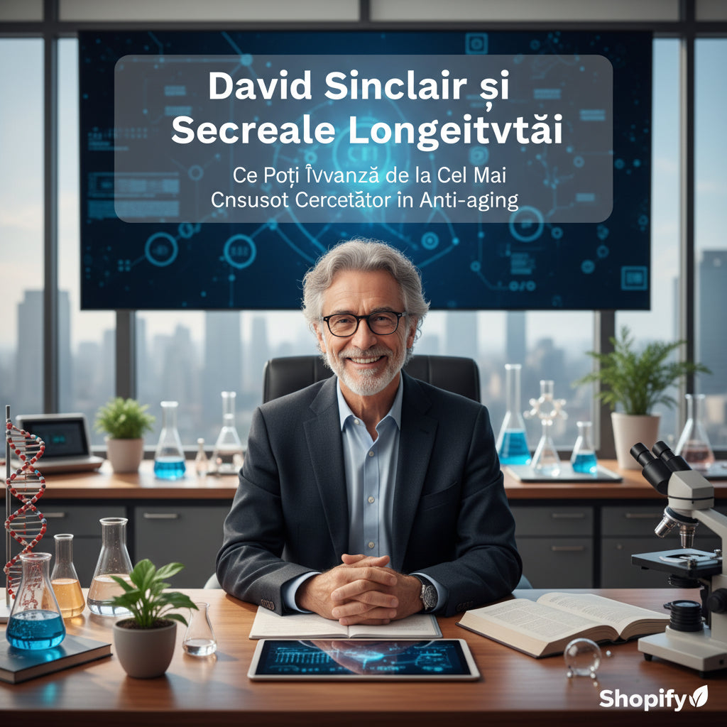 David Sinclair și Secretele Longevității: Ce Poți Învăța de la Cel Mai Cunoscut Cercetător în Anti-aging