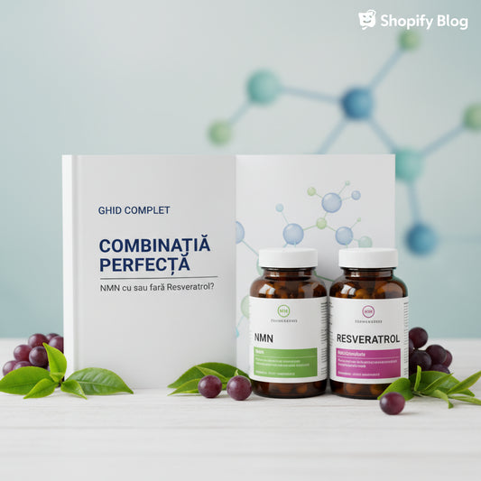 Se ia NMN cu sau fără Resveratrol? Ghidul Complet pentru Combinația Perfectă