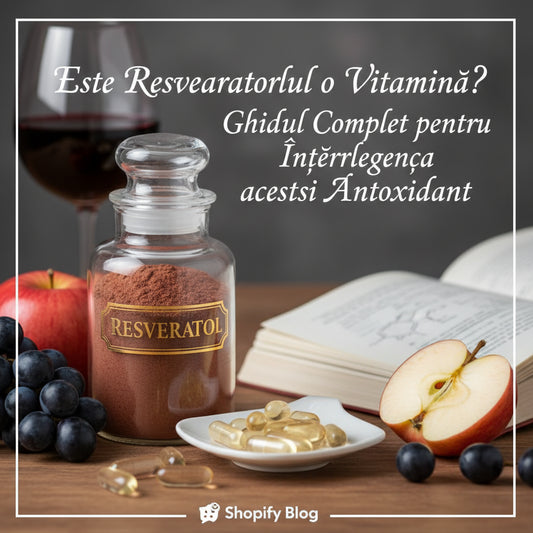 Este Resveratrolul o Vitamină? Ghidul Complet pentru Înțelegerea acestui Antioxidant