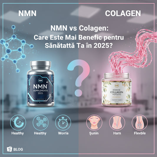 NMN vs Colagen: Care Este Mai Benefic pentru Sănătatea Ta în 2025?