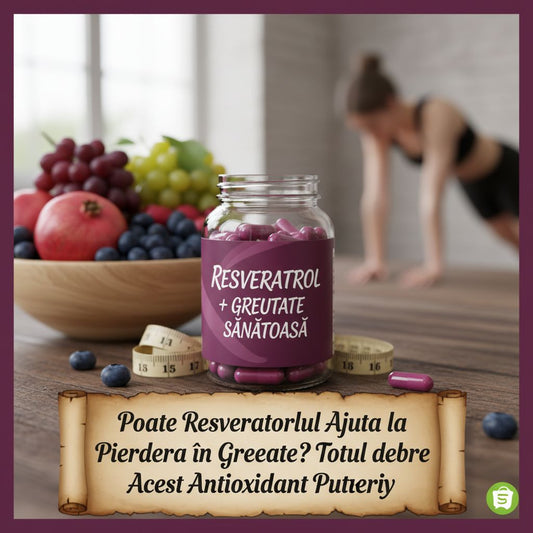 Poate Resveratrolul Ajuta la Pierderea în Greutate? Totul despre Acest Antioxidant Puternic