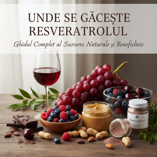 Unde Se Găsește Resveratrolul: Ghidul Complet al Surselor Naturale și Beneficiilor