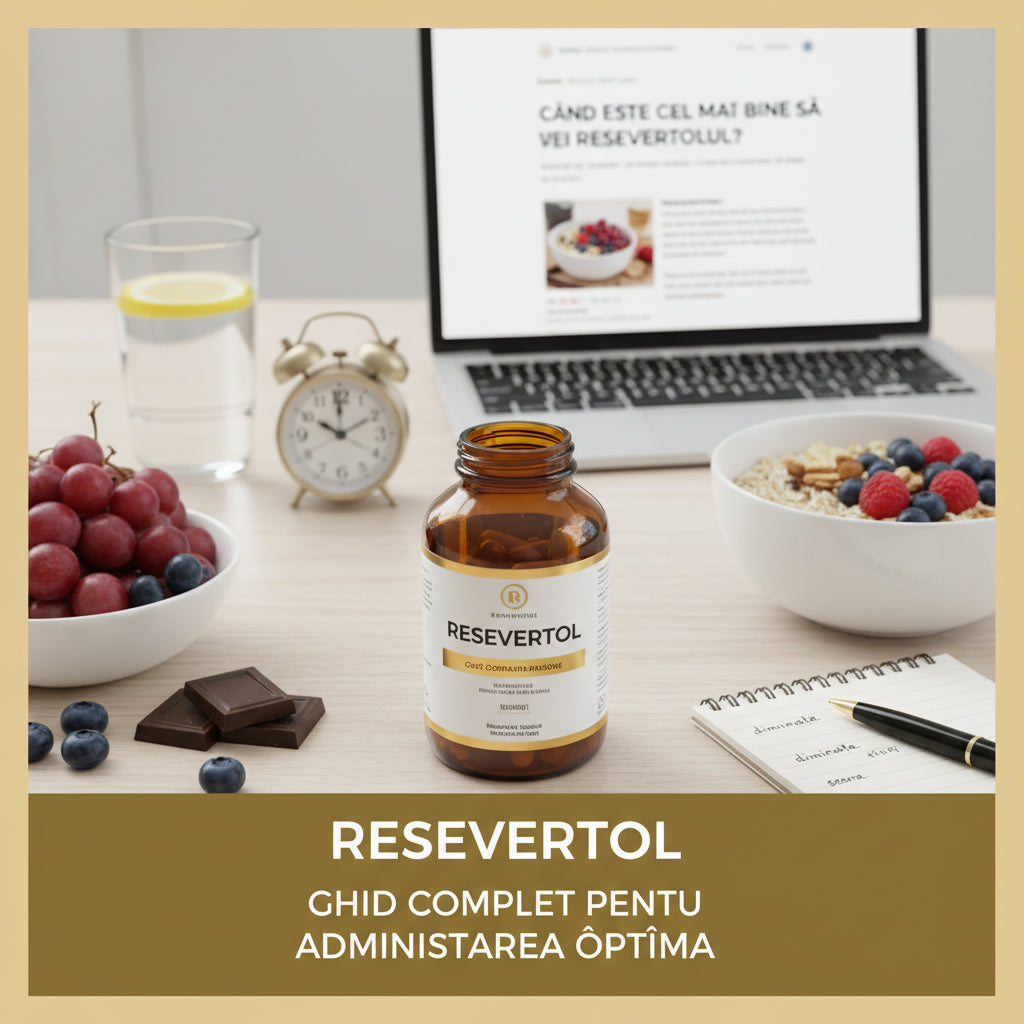 Când Este Cel Mai Bine să Iei Resveratrolul? Ghidul Complet pentru Administrarea Optimă
