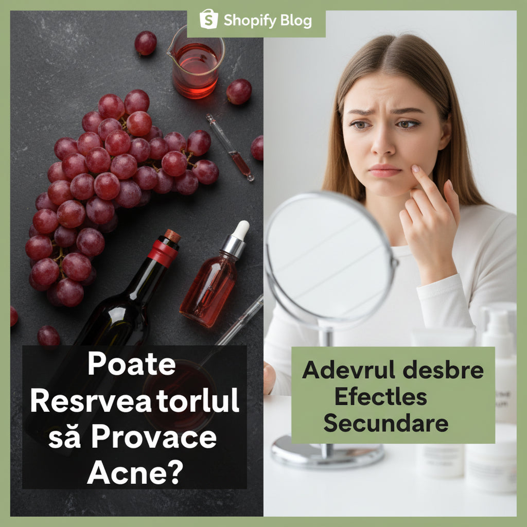Poate Resveratrolul să Provoace Acnee? Adevărul despre Efectele Secundare