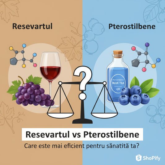 Resveratrol vs Pterostilbene: Care este mai eficient pentru sănătatea ta?