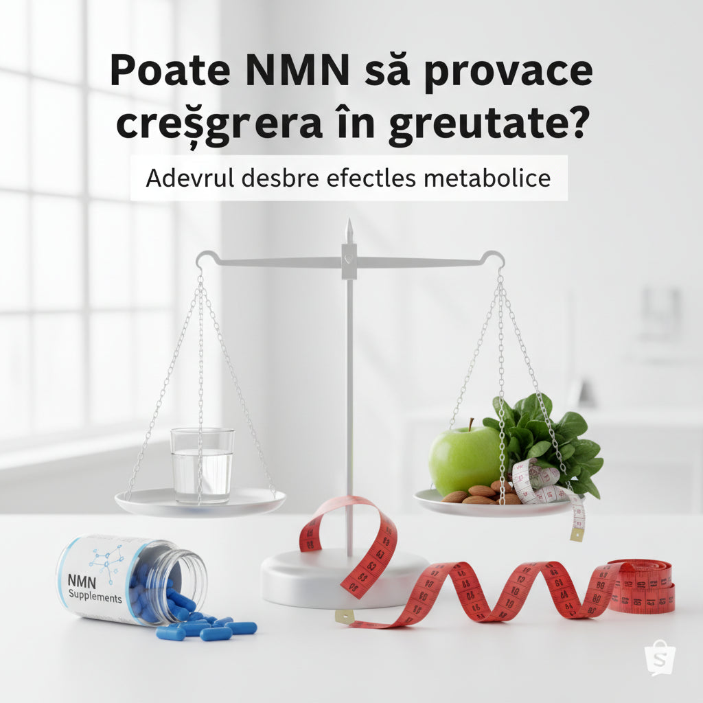 Poate NMN să provoace creșterea în greutate? Adevărul despre efectele metabolice