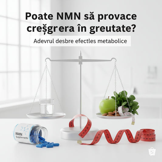 Poate NMN să provoace creșterea în greutate? Adevărul despre efectele metabolice
