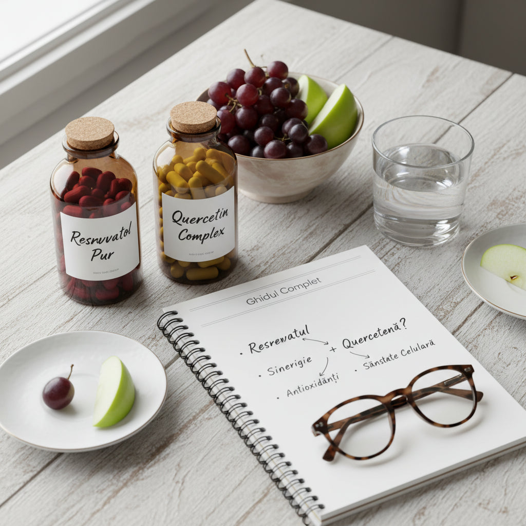 Poți lua Resveratrol împreună cu Quercetina? Ghidul Complet al Combinației Perfecte