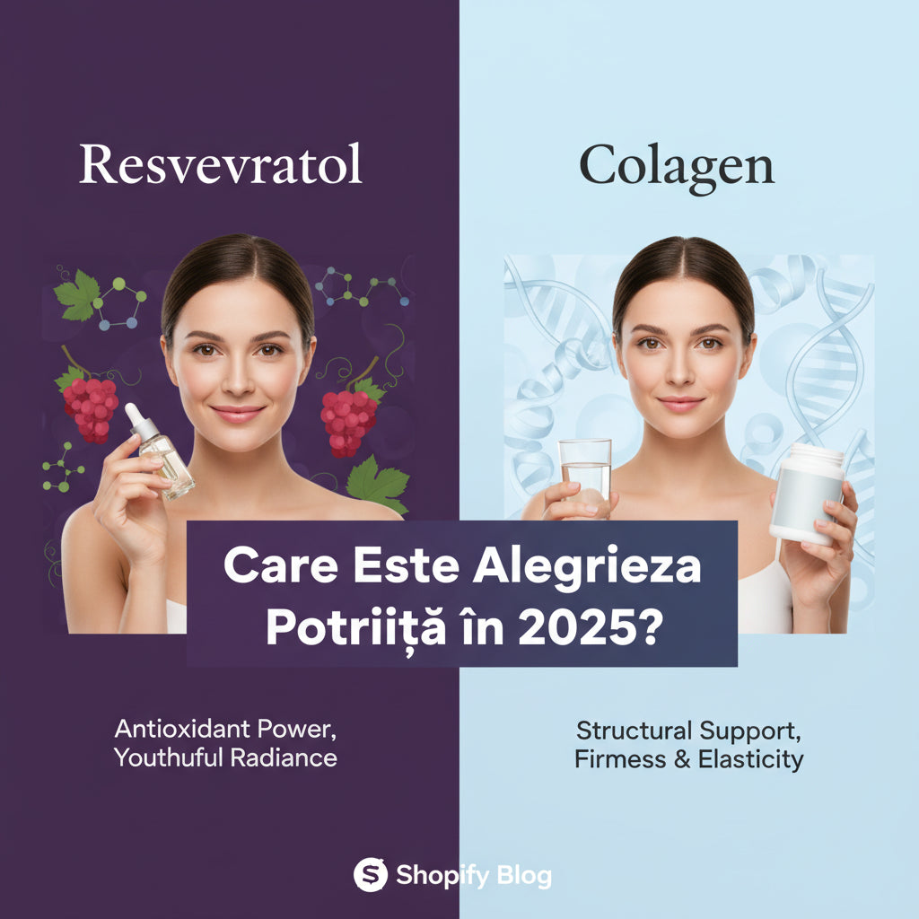 Resveratrol vs Colagen pentru Piele: Care Este Alegerea Potrivită în 2025?