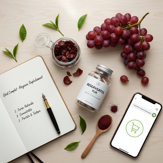 Unde Pot Cumpăra Resveratrol de Calitate? Ghidul Complet pentru Alegerea Suplimentului Potrivit