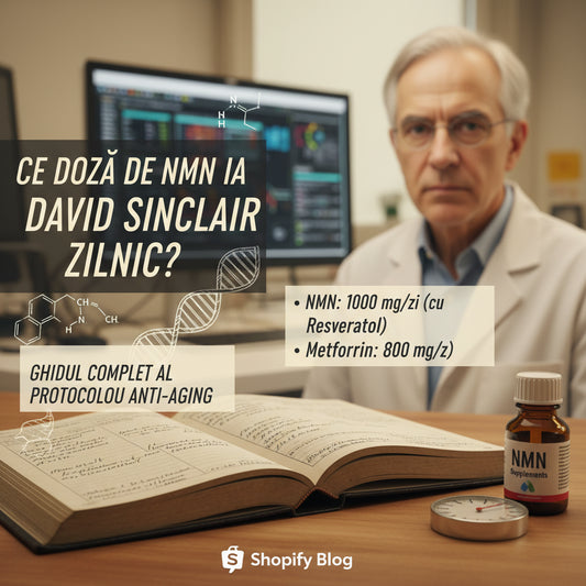 Ce Doză de NMN ia David Sinclair Zilnic? Ghidul Complet al Protocolului Anti-Aging
