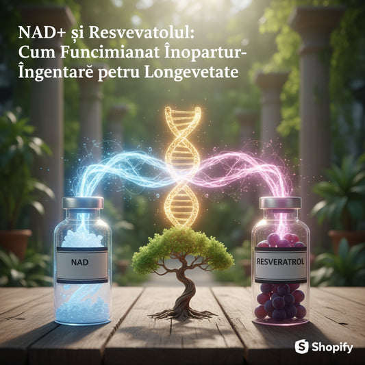 NAD+ și Resveratrolul: Cum Funcționează Împreună pentru Longevitate