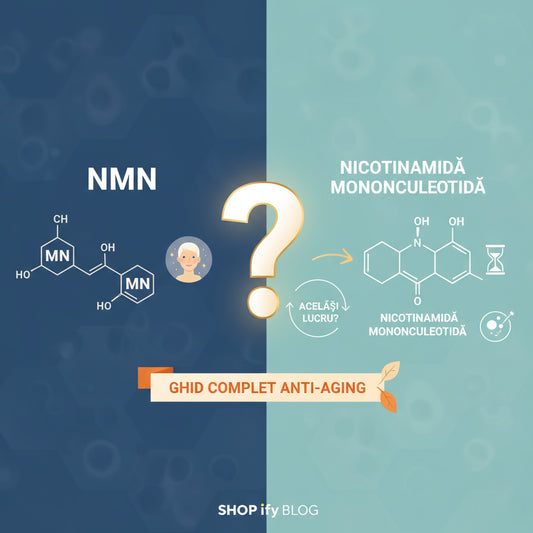 NMN și nicotinamida mononucleotidă sunt același lucru? Ghidul complet pentru înțelegerea acestei molecule anti-aging