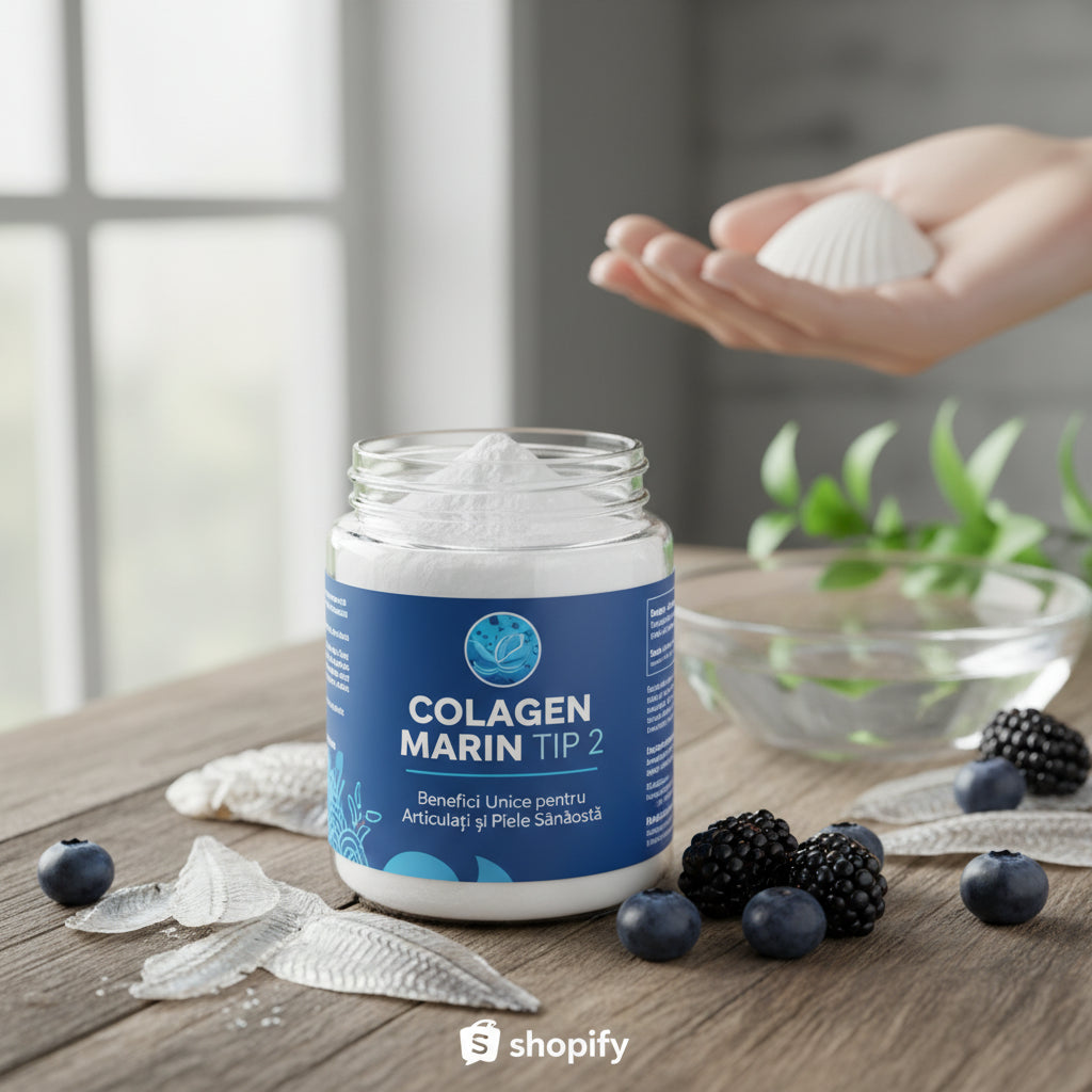 Colagen Marin Tip 2: Beneficiile Unice pentru Articulații și Piele Sănătoasă