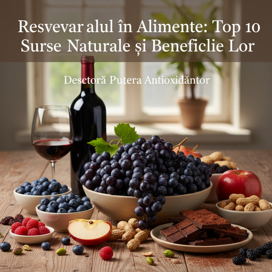 Resveratrolul în Alimente: Top 10 Surse Naturale și Beneficiile Lor