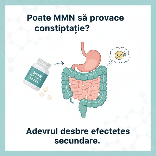 Poate NMN să provoace constipație? Adevărul despre efectele secundare