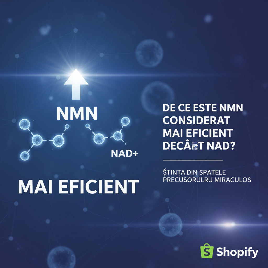 De ce este NMN considerat mai eficient decât NAD? Știința din spatele precursorului miraculos
