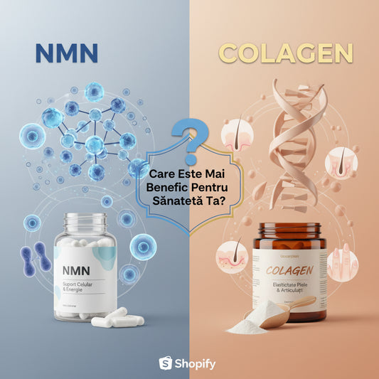 NMN vs Colagen: Care Este Mai Benefic Pentru Sănătatea Ta?