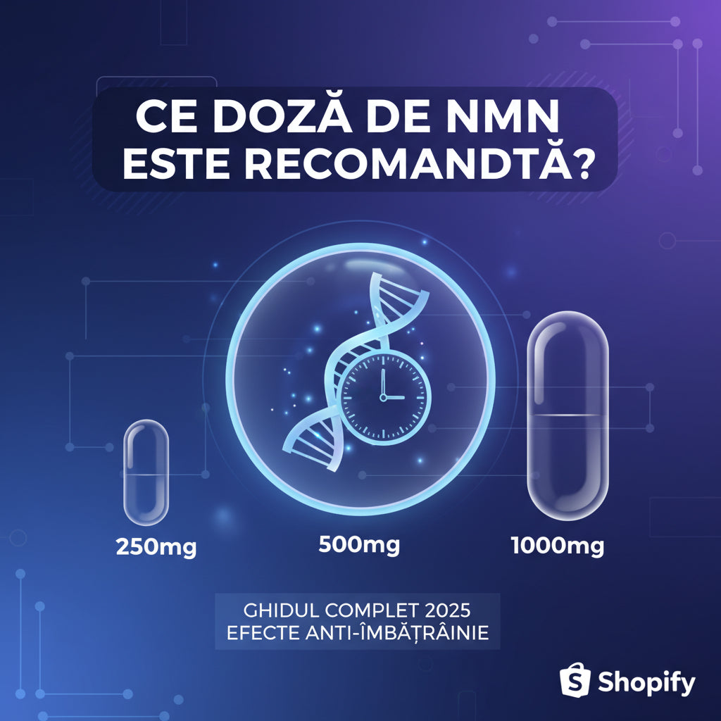Ce Doză de NMN Este Recomandată pentru Efecte Anti-Îmbătrânire? Ghidul Complet 2025