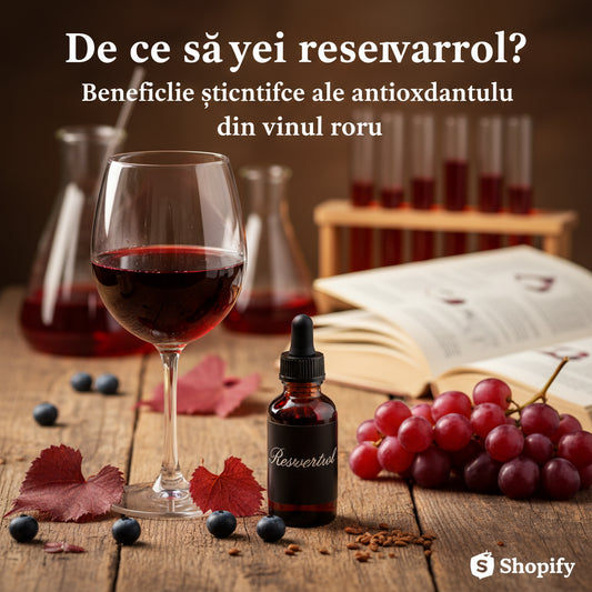 De ce să iei resveratrol? Beneficiile științifice ale antioxidantului din vinul roșu