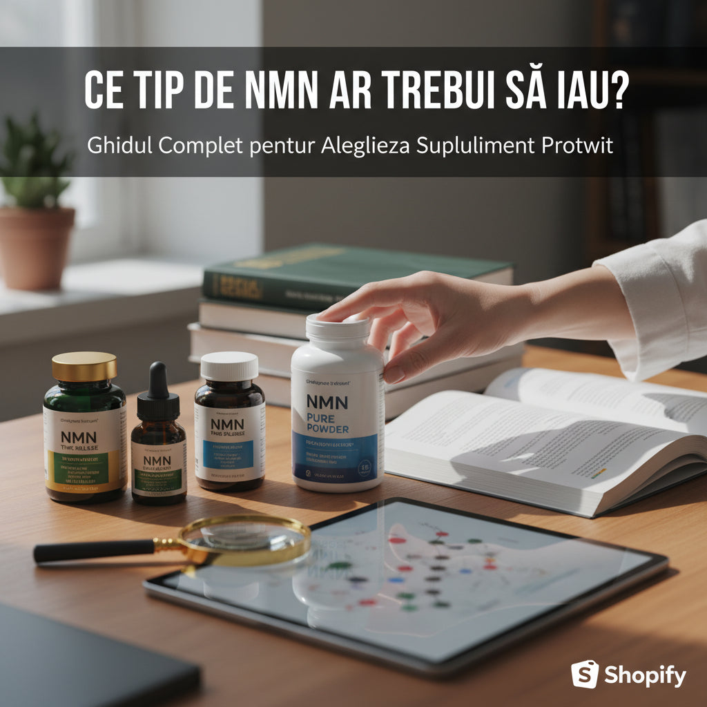 Ce Tip de NMN Ar Trebui Să Iau? Ghidul Complet pentru Alegerea Suplimentului Potrivit