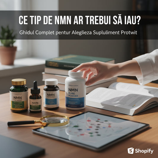 Ce Tip de NMN Ar Trebui Să Iau? Ghidul Complet pentru Alegerea Suplimentului Potrivit