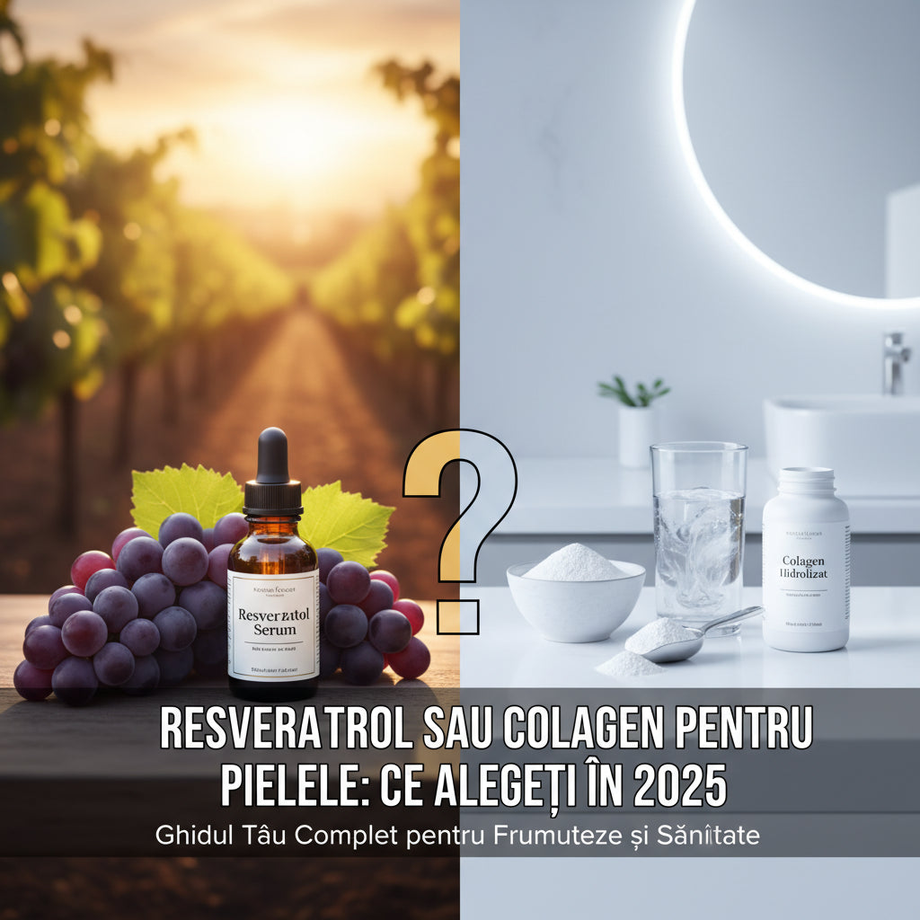 Resveratrol sau Colagen pentru Piele: Ce Alegeți în 2025?