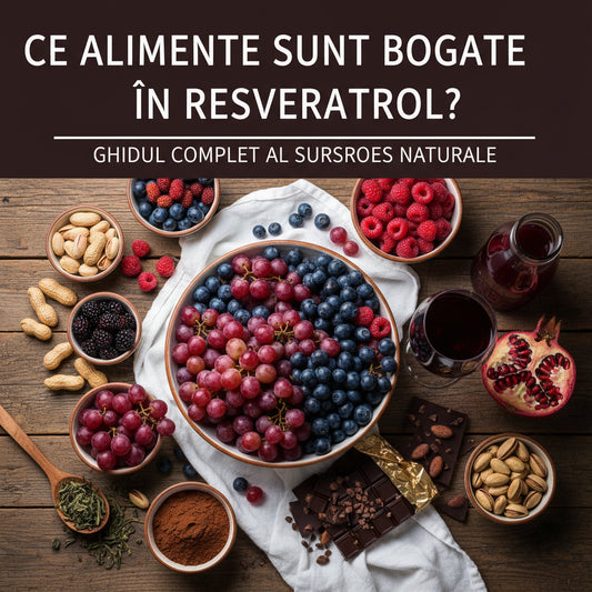 Ce Alimente Sunt Bogate în Resveratrol? Ghidul Complet al Surselor Naturale