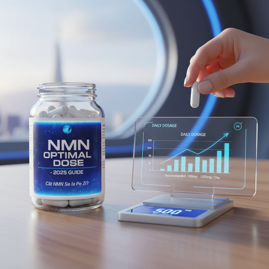 Cât NMN Se Ia Pe Zi? Ghidul Dozajului Optim pentru 2025