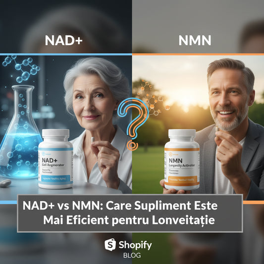 NAD+ vs NMN: Care Supliment Este Mai Eficient pentru Longevitate?