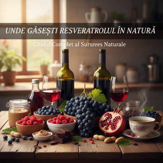 Unde Găsești Resveratrolul în Natură: Ghidul Complet al Surselor Naturale
