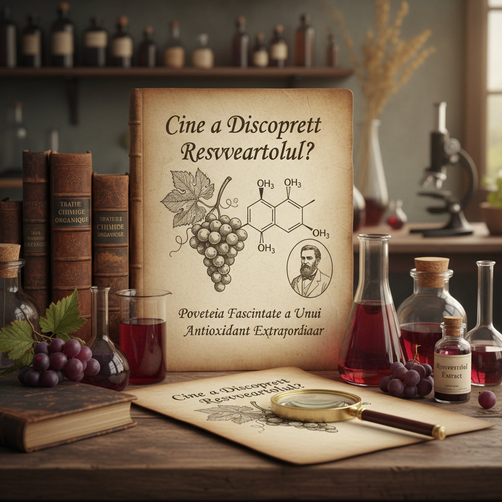 Cine a Descoperit Resveratrolul? Povestea Fascinantă a Unui Antioxidant Extraordinar