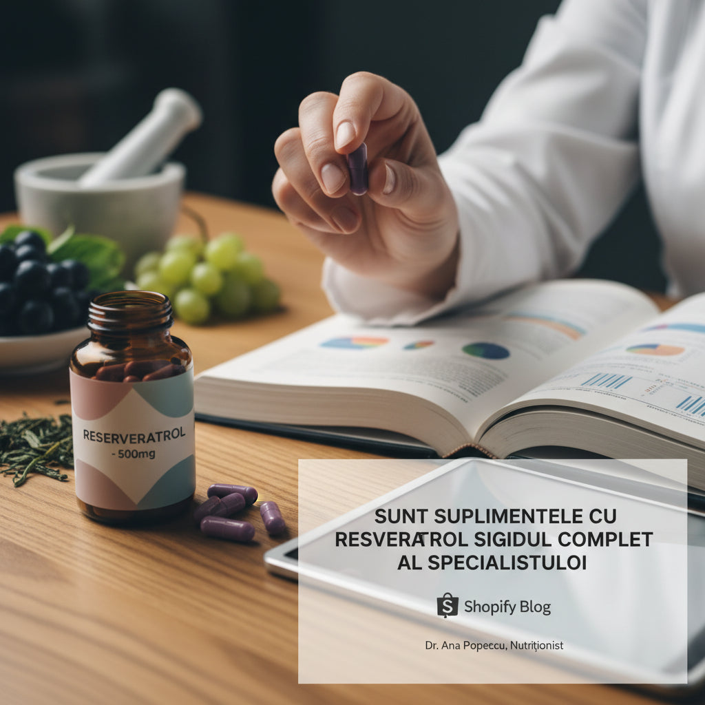 Sunt Suplimentele cu Resveratrol Sigure? Ghidul Complet al Specialistului