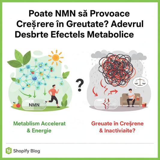 Poate NMN să Provoace Creștere în Greutate? Adevărul Despre Efectele Metabolice